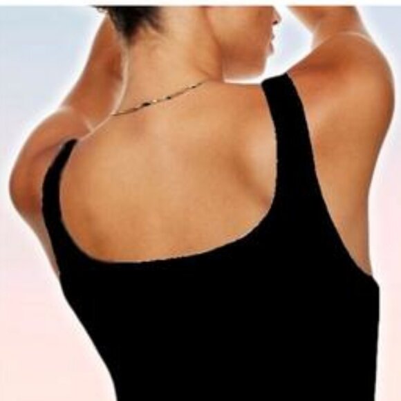 Aritzia Babaton Contour Square-Neck Thong Bodysuit In Black Size XS - Picture 2 of 7